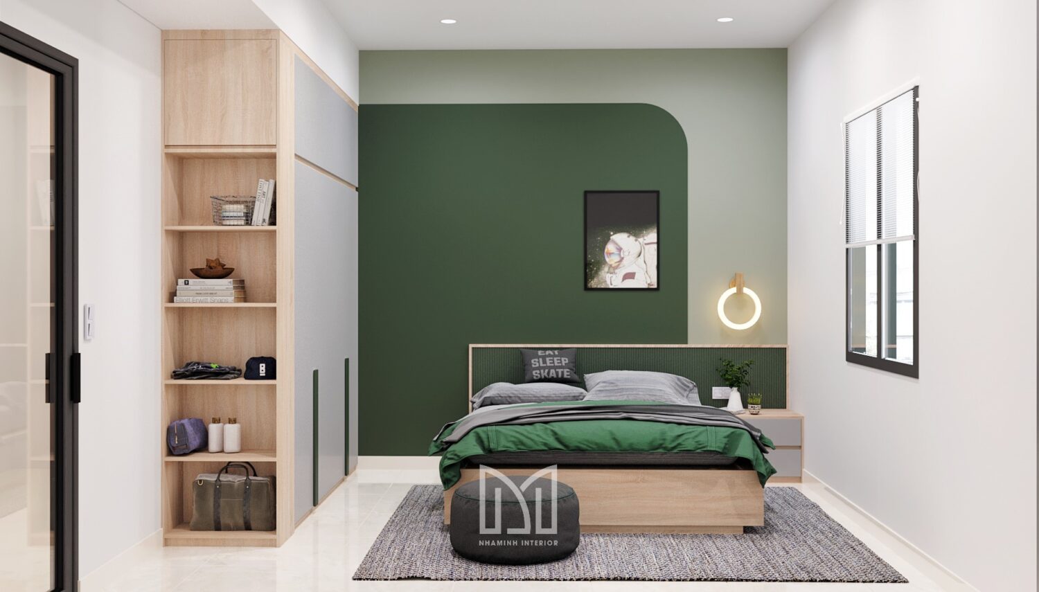 Nhà phố 3PN hiện đại - Tiện ích đi kèm với thẩm mỹ