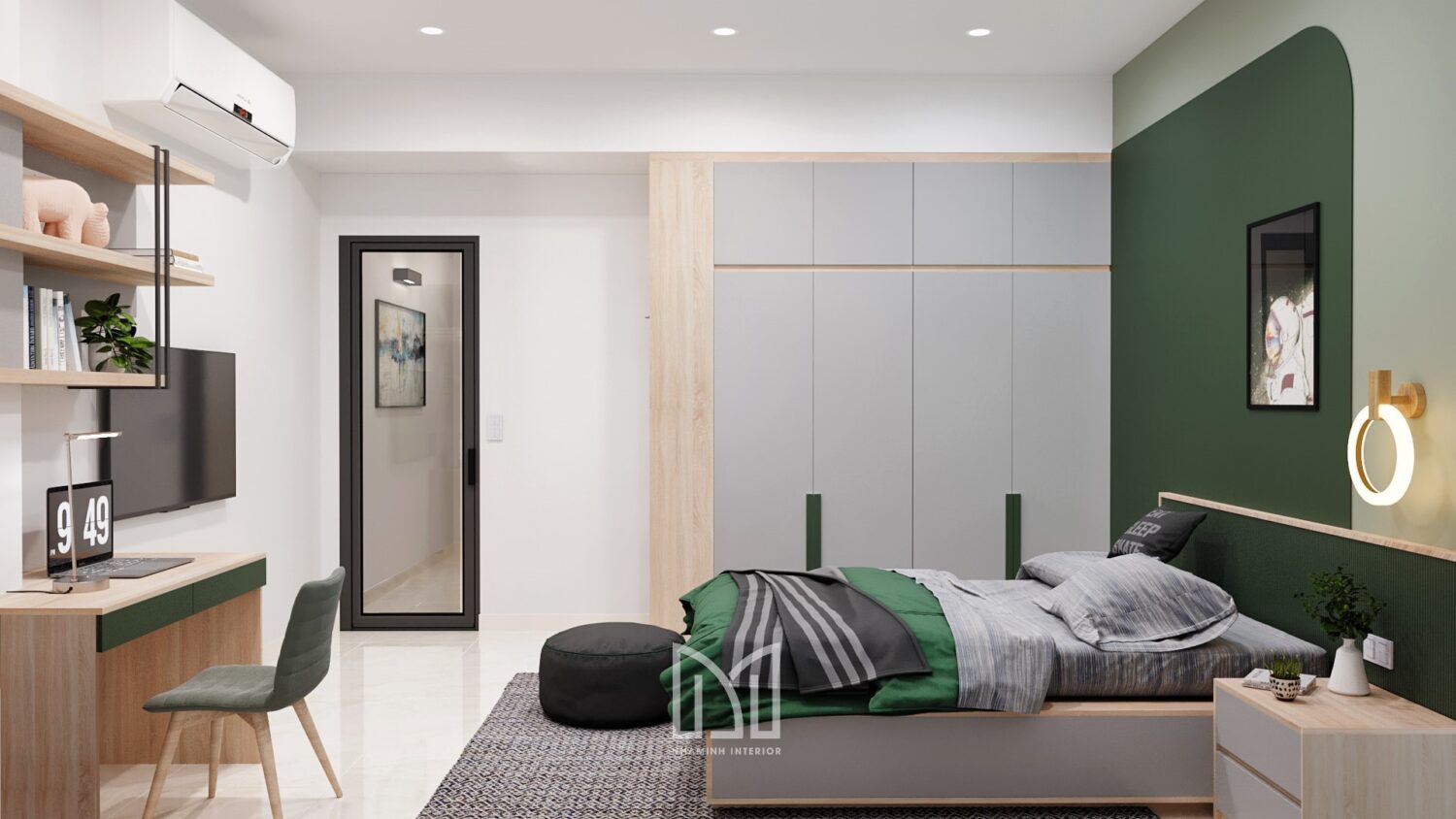 Nhà phố 3PN hiện đại - Tiện ích đi kèm với thẩm mỹ