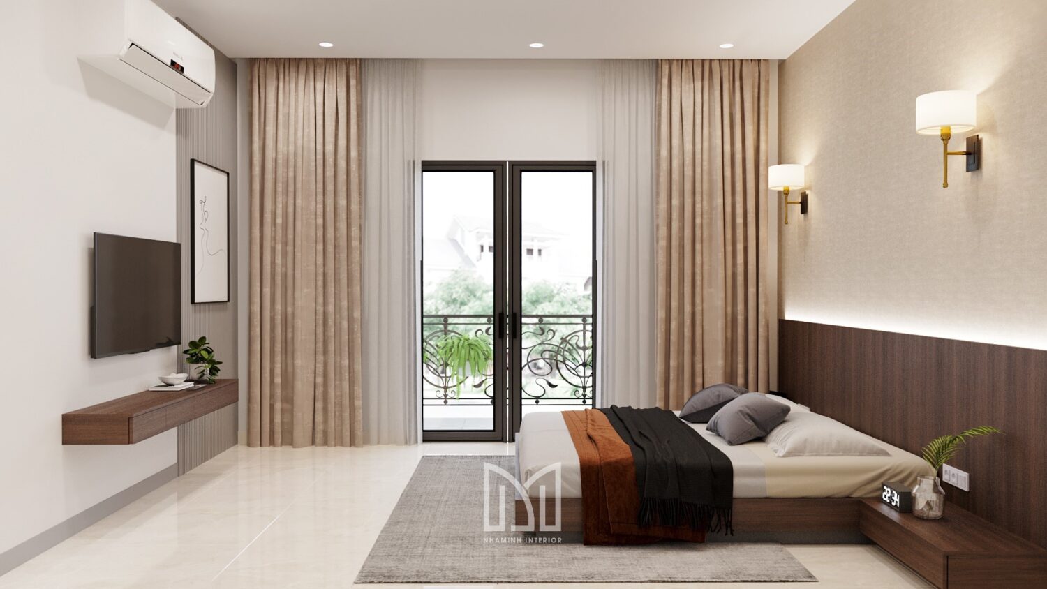 Nhà phố 3PN hiện đại - Tiện ích đi kèm với thẩm mỹ