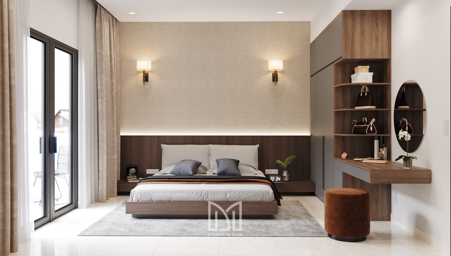 Nhà phố 3PN hiện đại - Tiện ích đi kèm với thẩm mỹ
