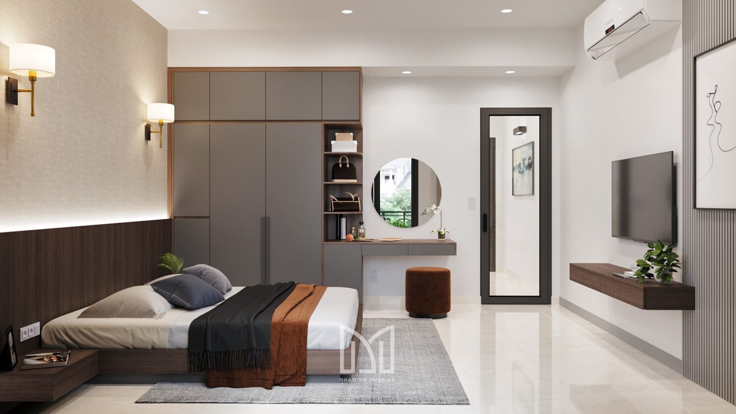 Nhà phố 3PN hiện đại - Tiện ích đi kèm với thẩm mỹ