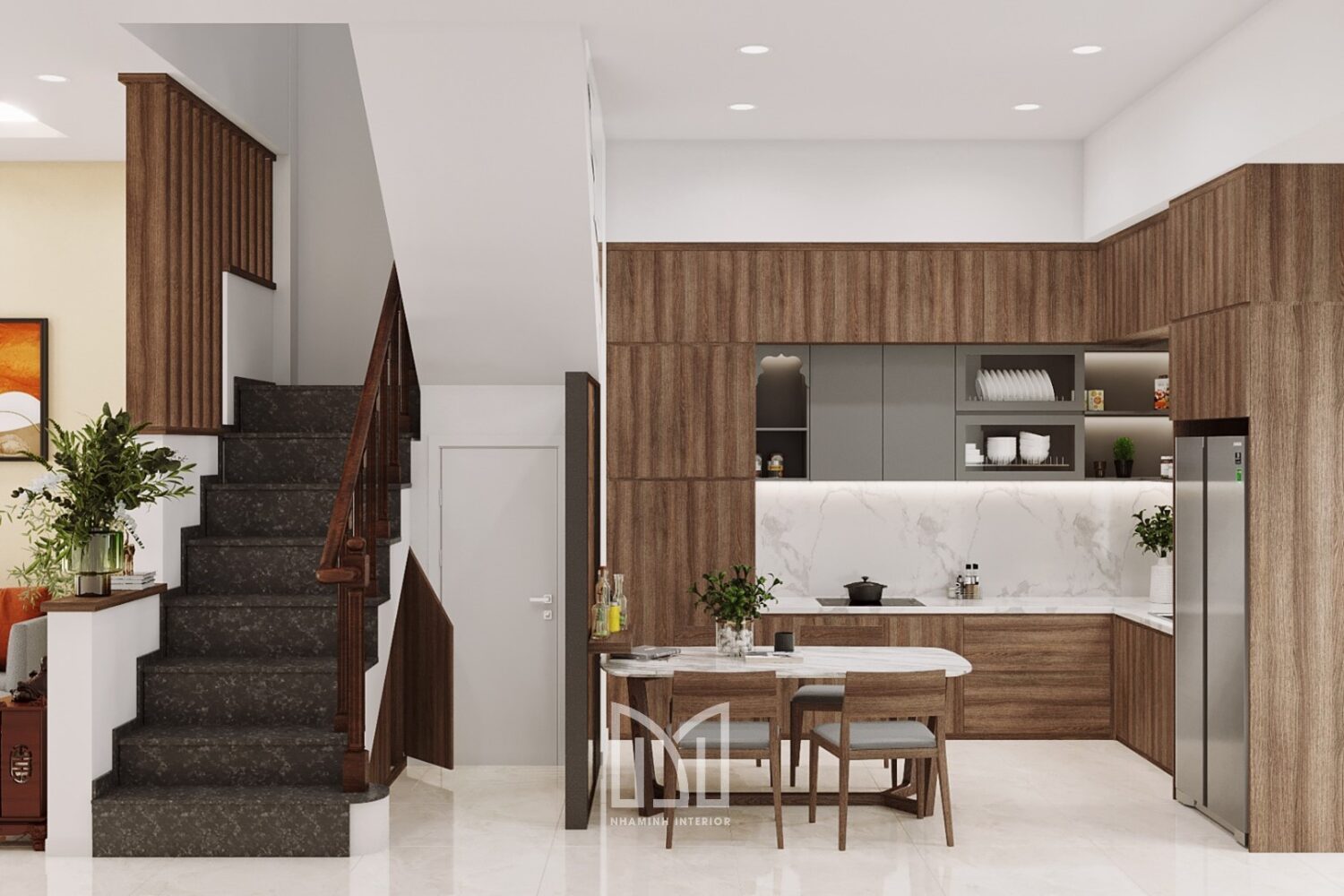 Nhà phố 3PN hiện đại - Tiện ích đi kèm với thẩm mỹ