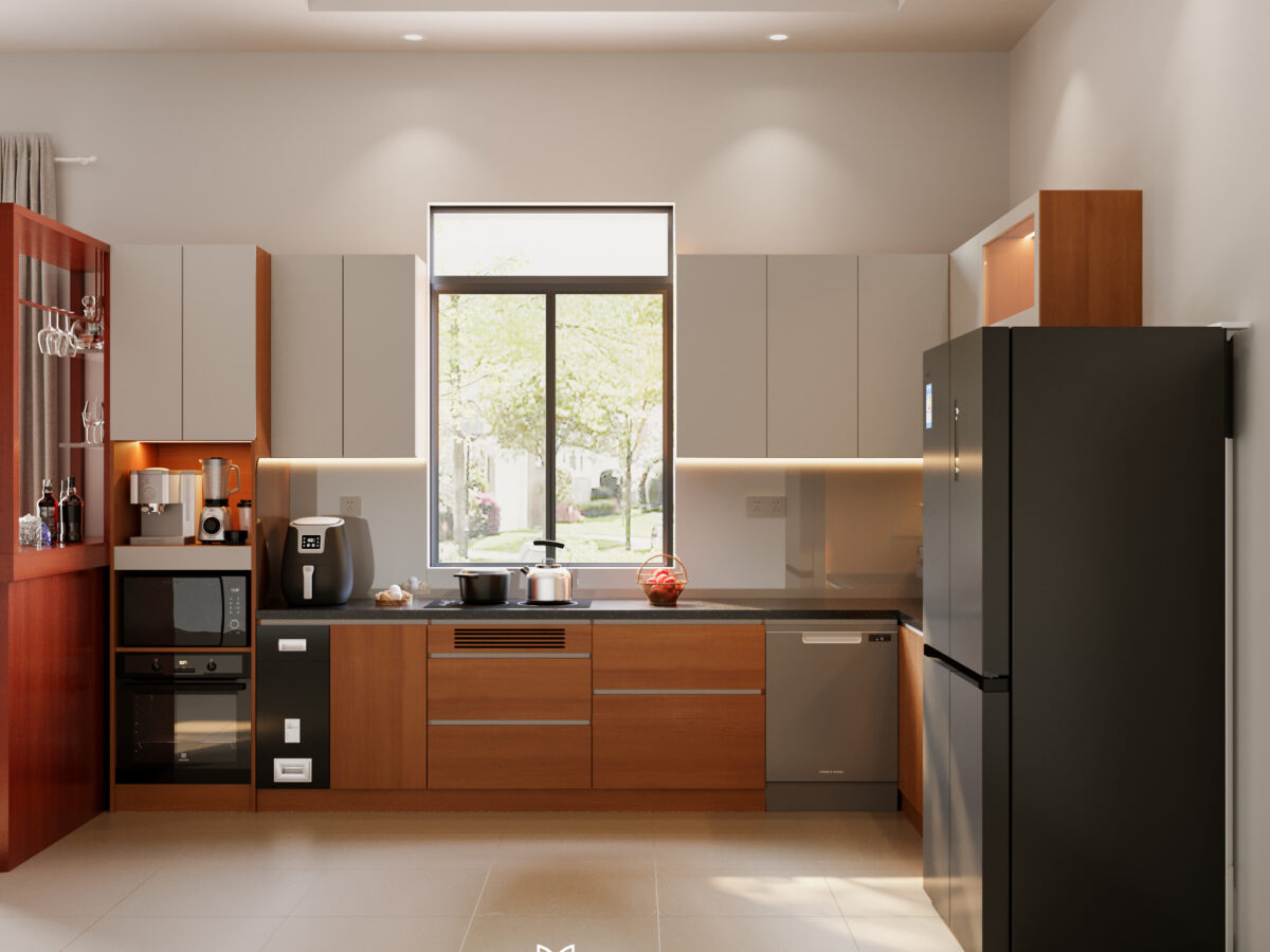 Căn bếp cho bố mẹ ở Bến Tre