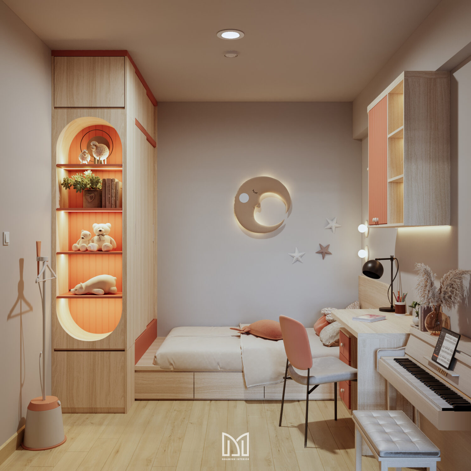 Căn hộ 2PN Akari - Ấm cúng và thoáng đãng