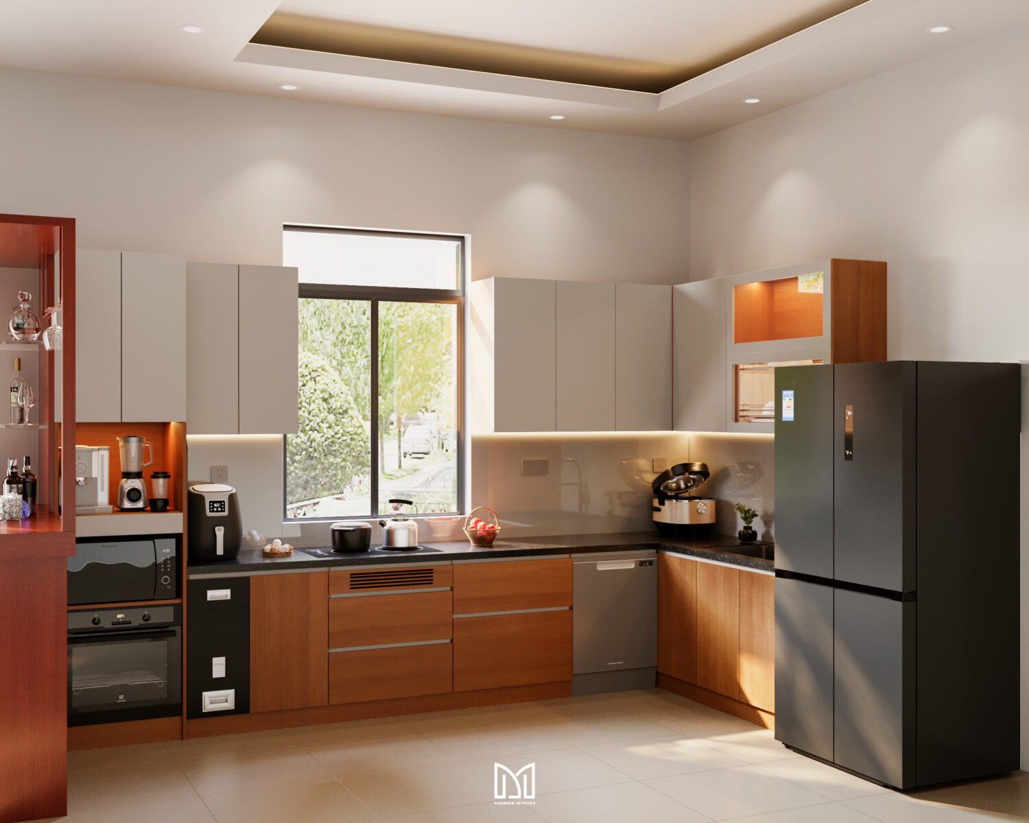 Căn bếp cho bố mẹ ở Bến Tre