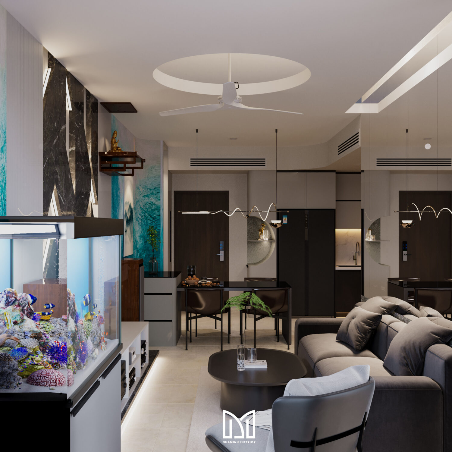Căn hộ 3PN Picity High Park - Tổ ấm của một gia đình lớn