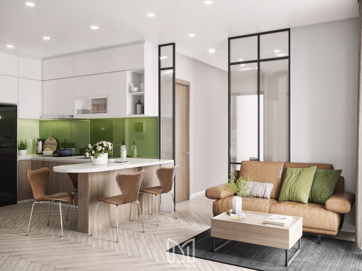 Căn hộ 2PN - Thư thái và yên bình với màu sắc thiên nhiên