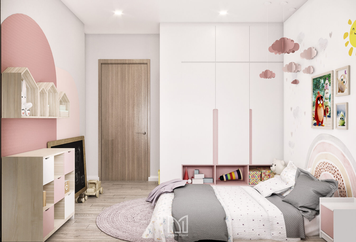 Căn hộ 2PN - Thư thái và yên bình với màu sắc thiên nhiên