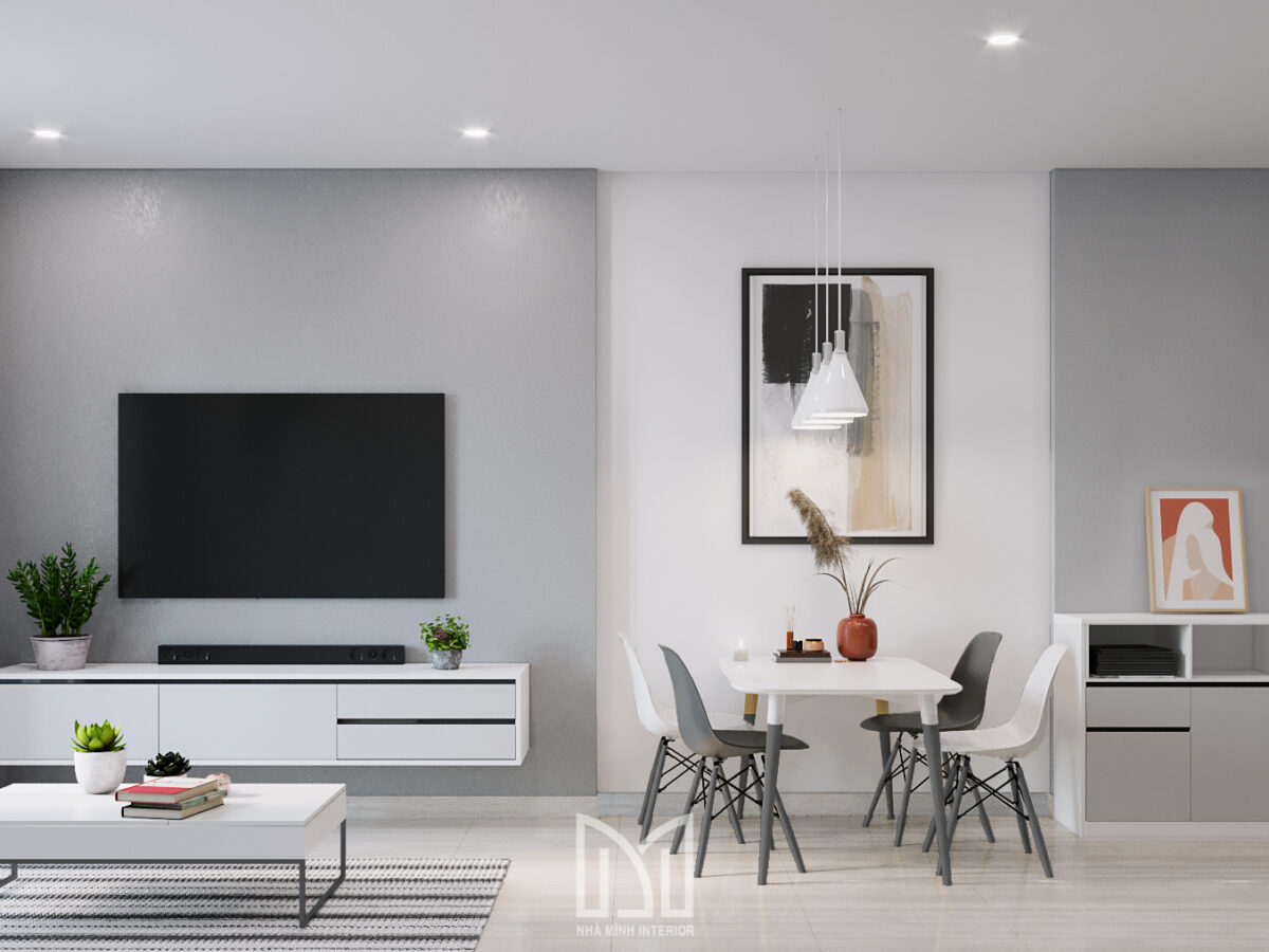 Căn hộ 2PN Picity High Park - Sự tối giản hiện đại