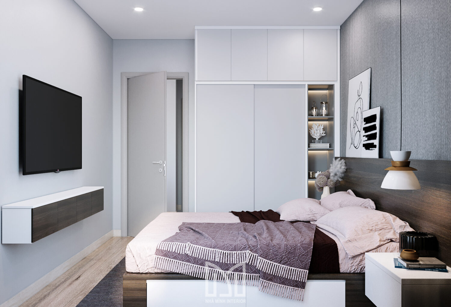 Căn hộ 2PN Picity High Park - Sự tối giản hiện đại