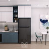 Studio xanh dương mạnh mẽ cho nam độc thân