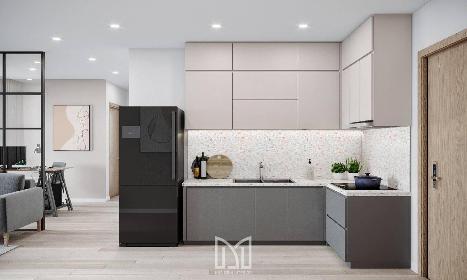 Căn hộ 2PN thanh lịch và thư thái