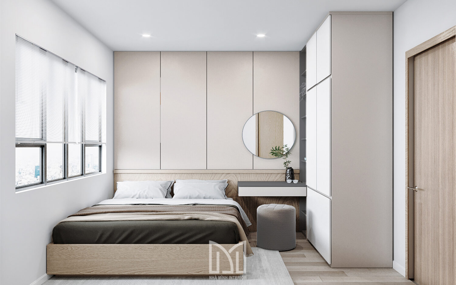 Căn hộ 2PN thanh lịch và thư thái