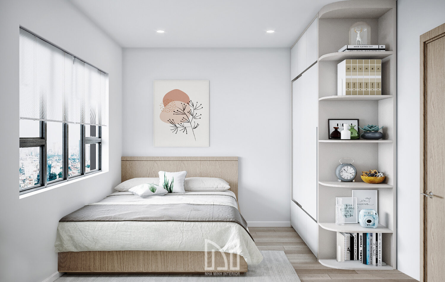 Căn hộ 2PN thanh lịch và thư thái