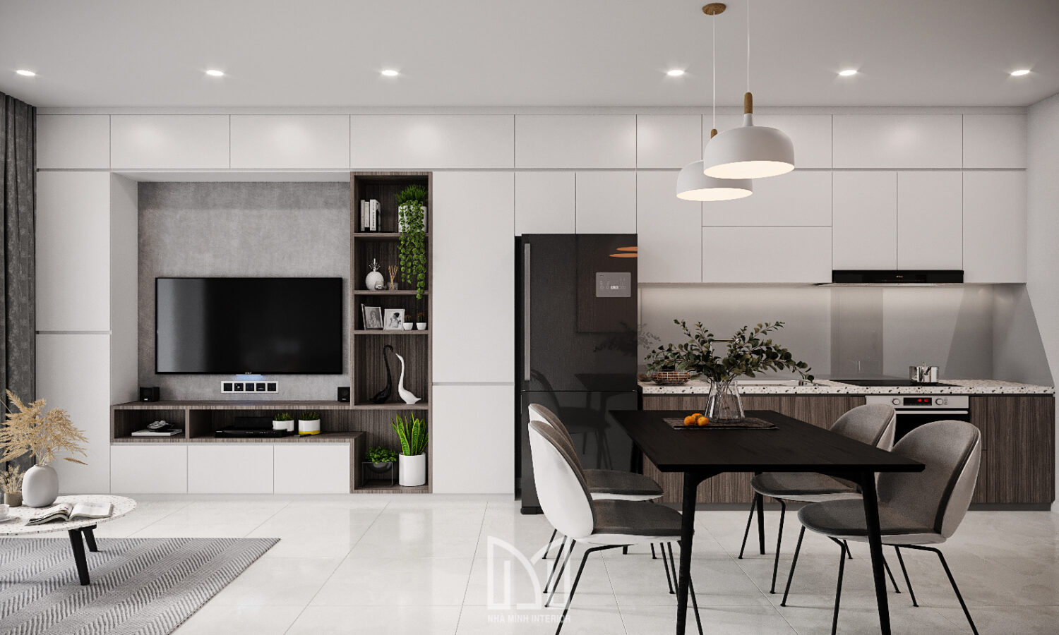 Căn hộ 2PN hiện đại và tinh tế