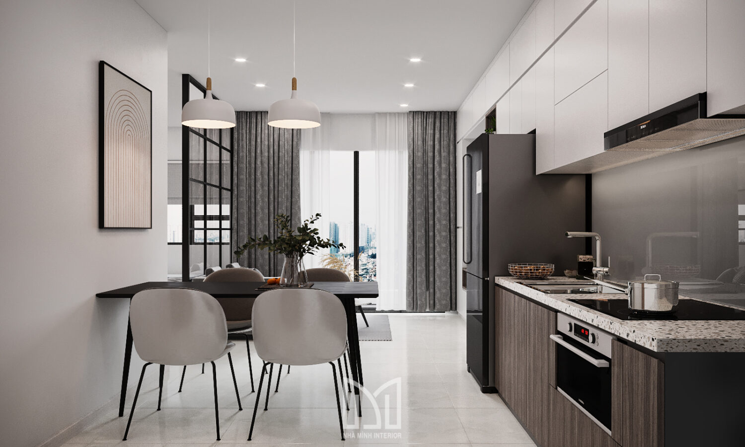 Căn hộ 2PN hiện đại và tinh tế