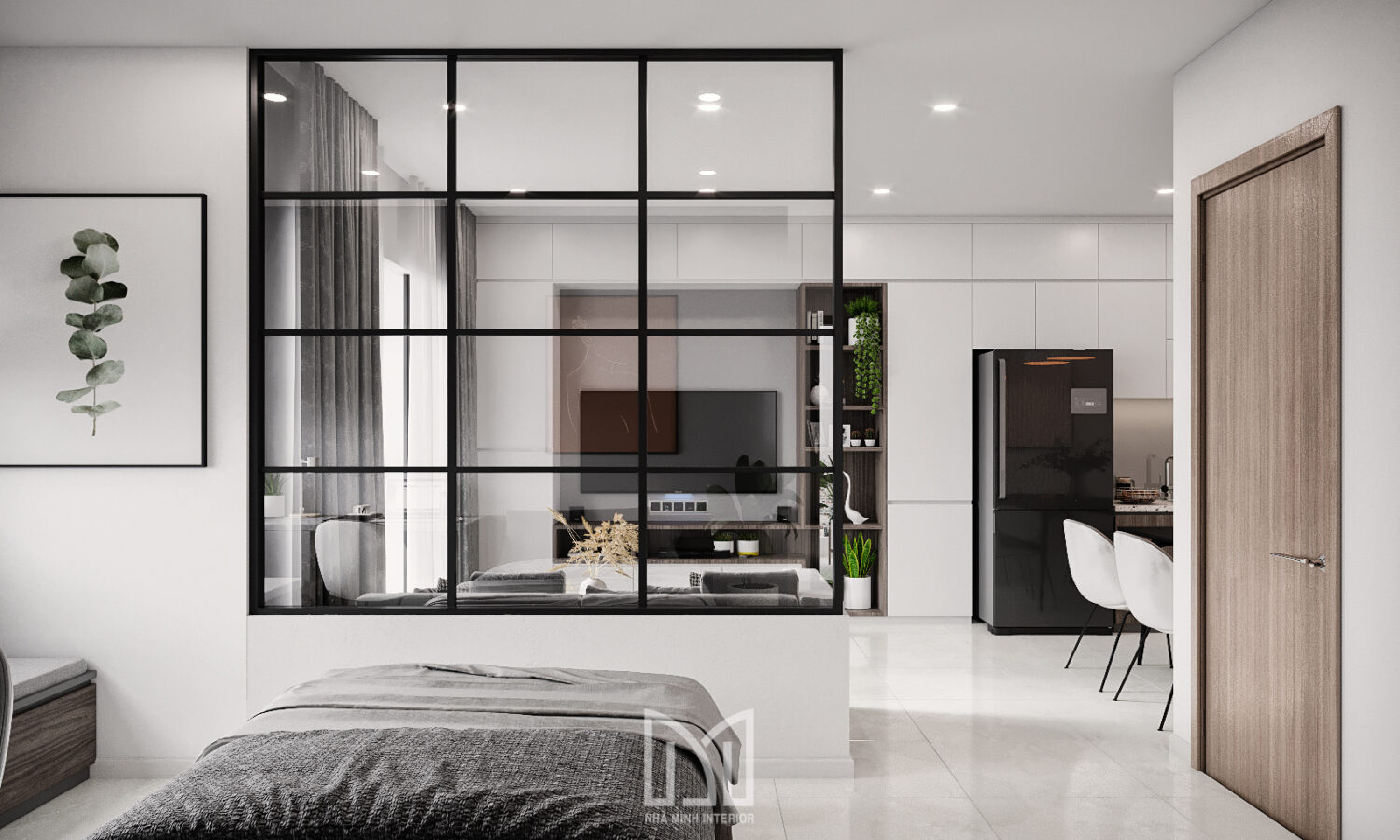 Căn hộ 2PN hiện đại và tinh tế