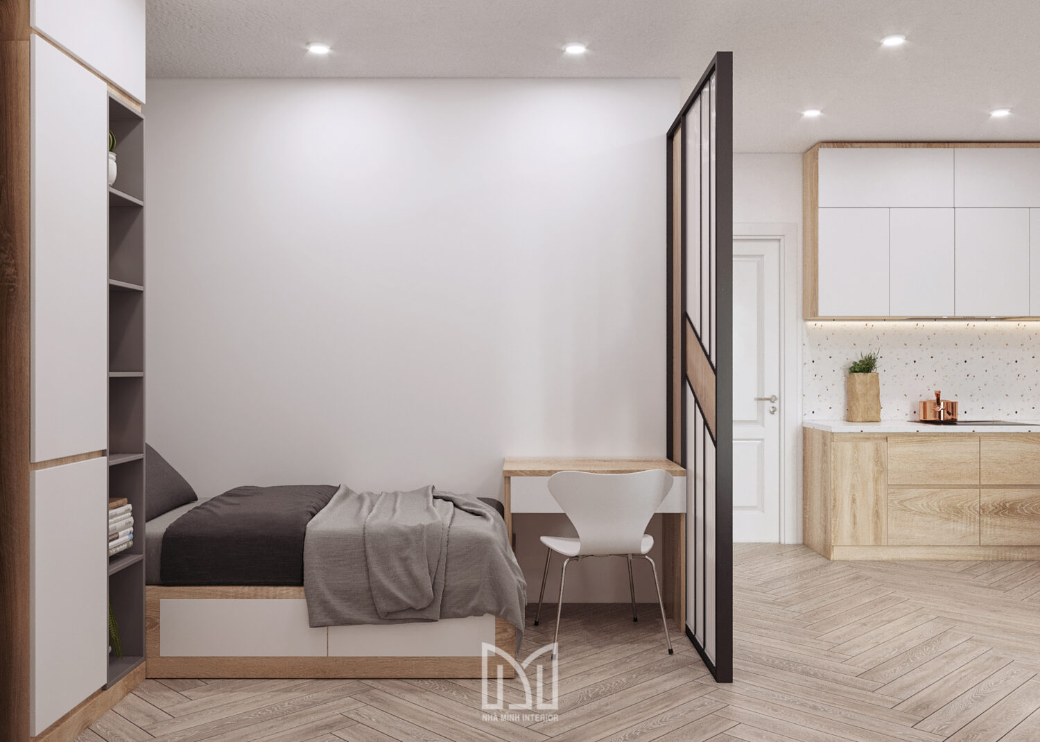 Căn hộ 2PN Picity High Park - Tận dụng không gian sinh sống