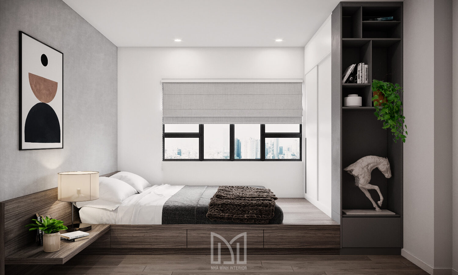 Căn hộ 2PN hiện đại và tinh tế