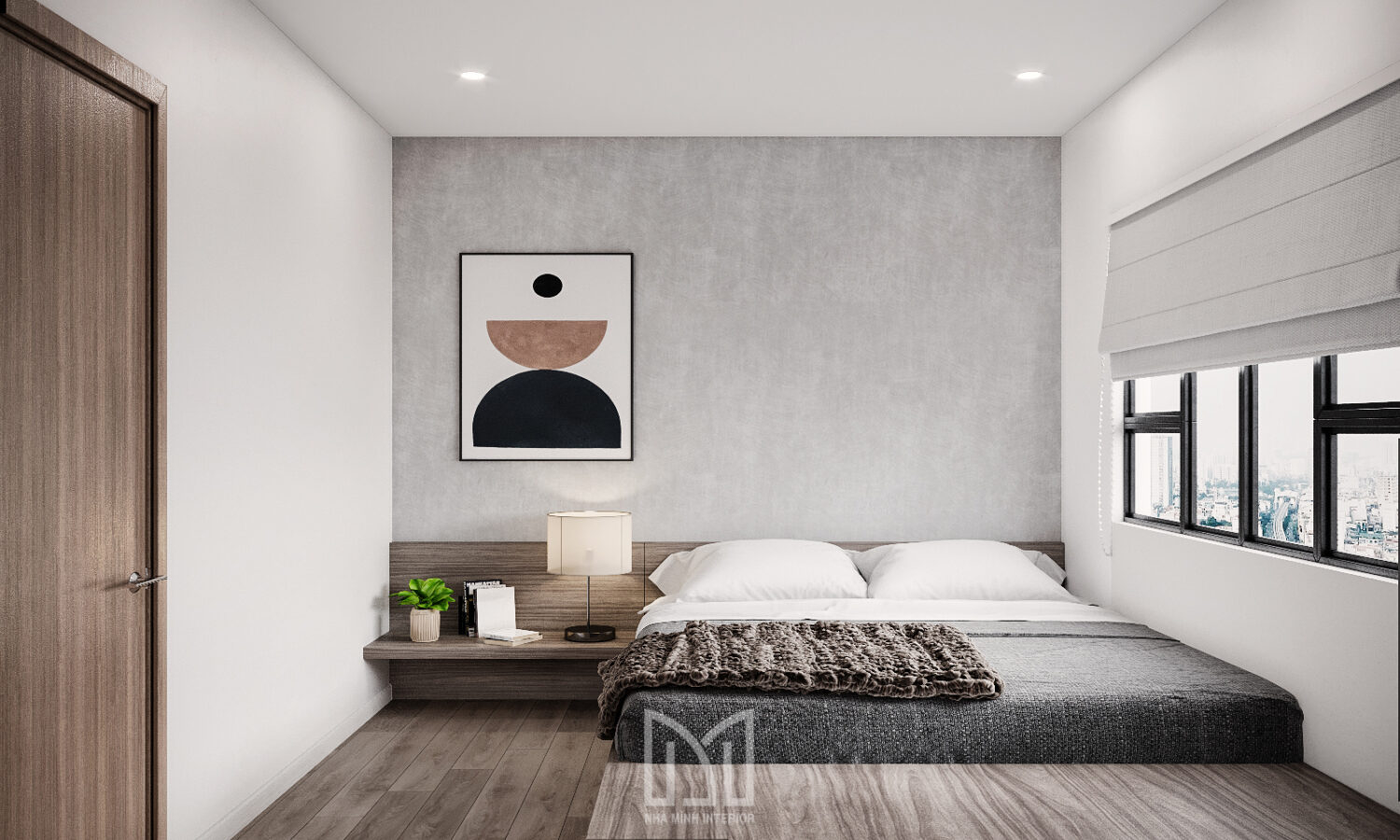 Căn hộ 2PN hiện đại và tinh tế