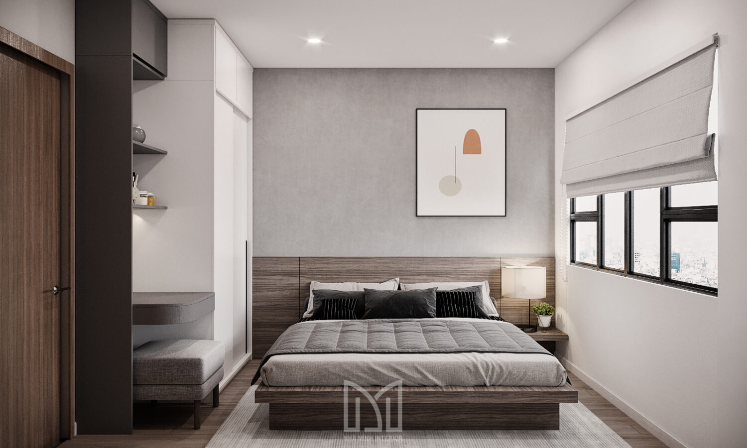 Căn hộ 2PN hiện đại và tinh tế