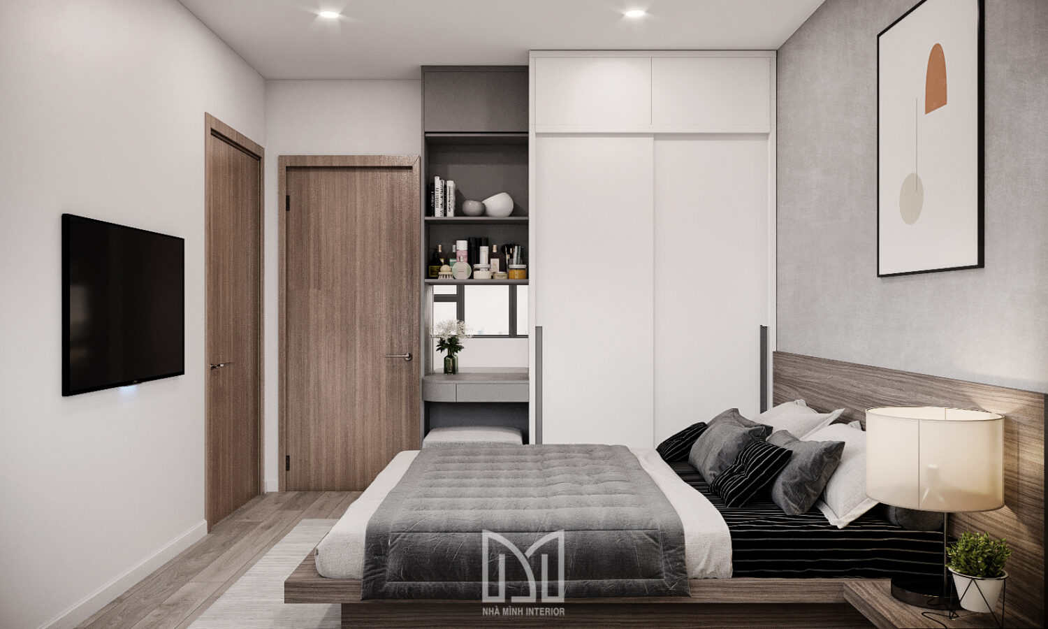 Căn hộ 2PN hiện đại và tinh tế