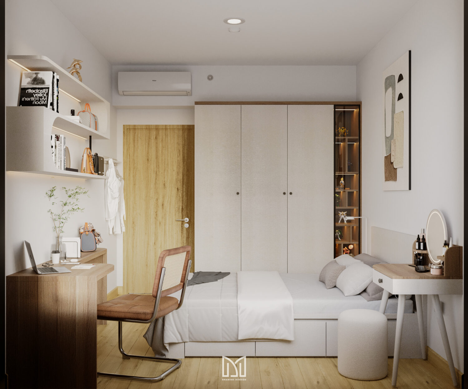 Căn hộ 2PN Akari - Ấm cúng và thoáng đãng