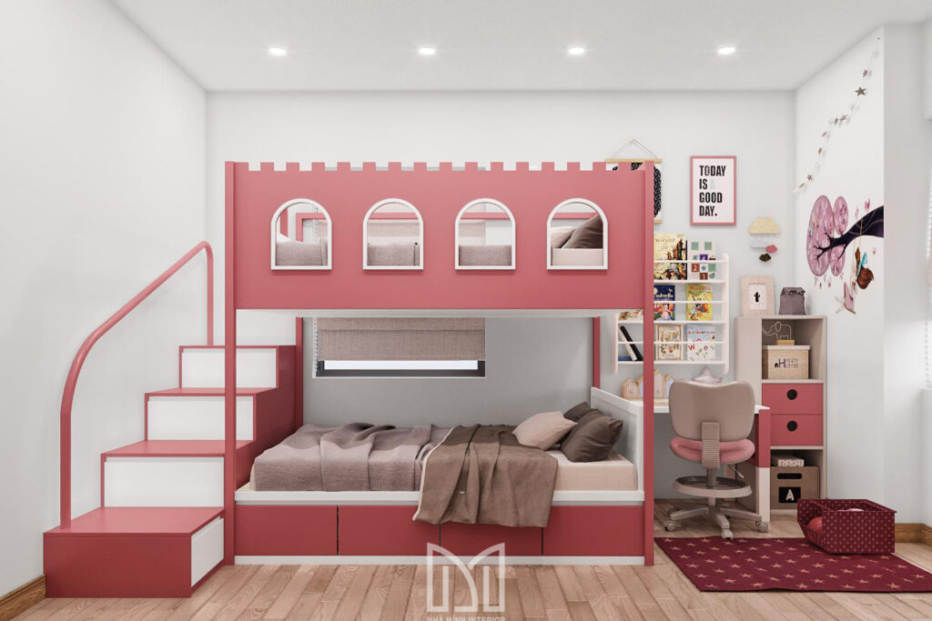 thiết kế Phòng ngủ cho con