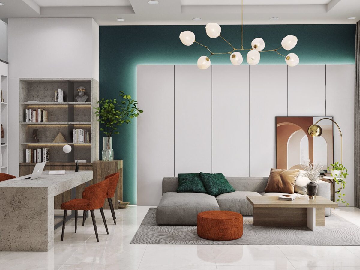 Nhà phố 2PN Khu Phương Nam - Khi cá tính của chủ nhà được thể hiện rõ nét