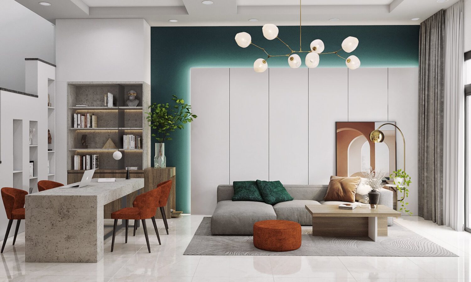 Nhà phố 2PN Khu Phương Nam - Khi cá tính của chủ nhà được thể hiện rõ nét