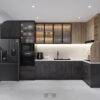 Căn hộ 2PN Picity Highpark - Tone xám sang trọng