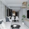 Căn hộ 2PN Picity Highpark - Tone xám sang trọng