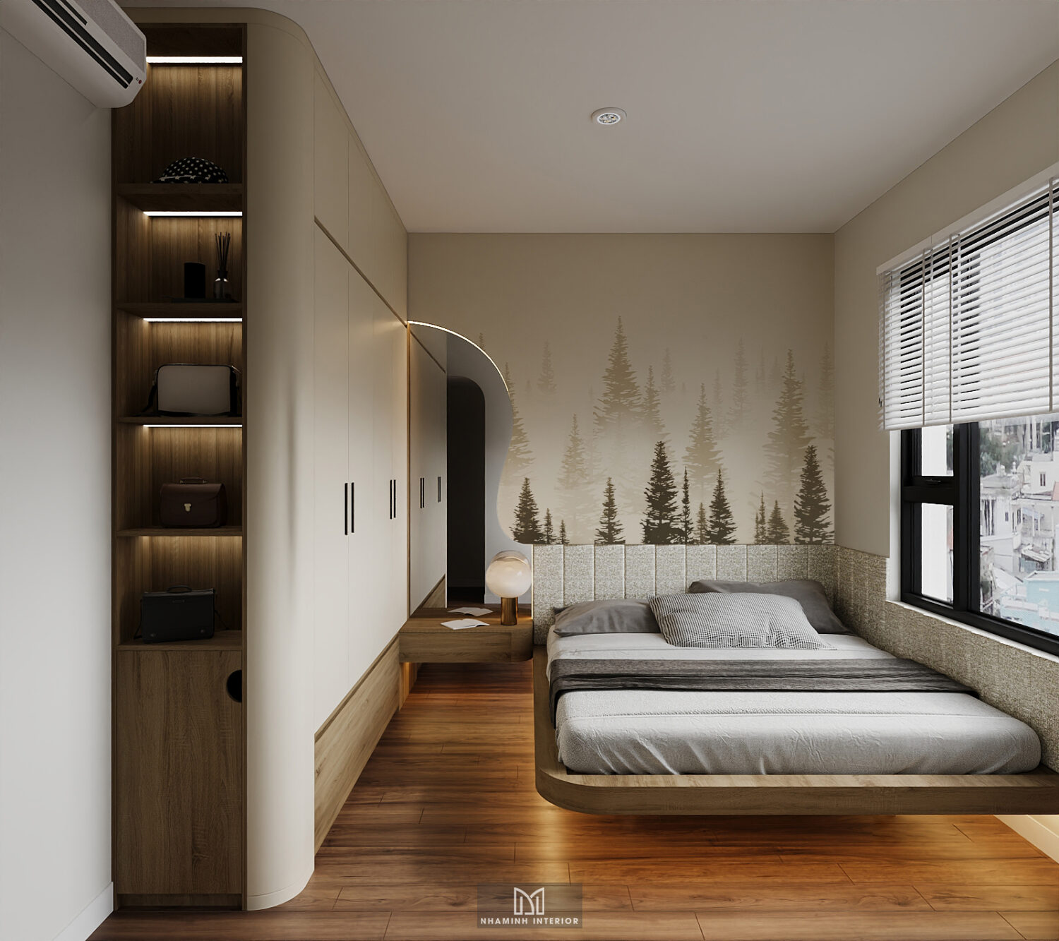 Căn hộ 2PN Picity tone be nhẹ nhàng