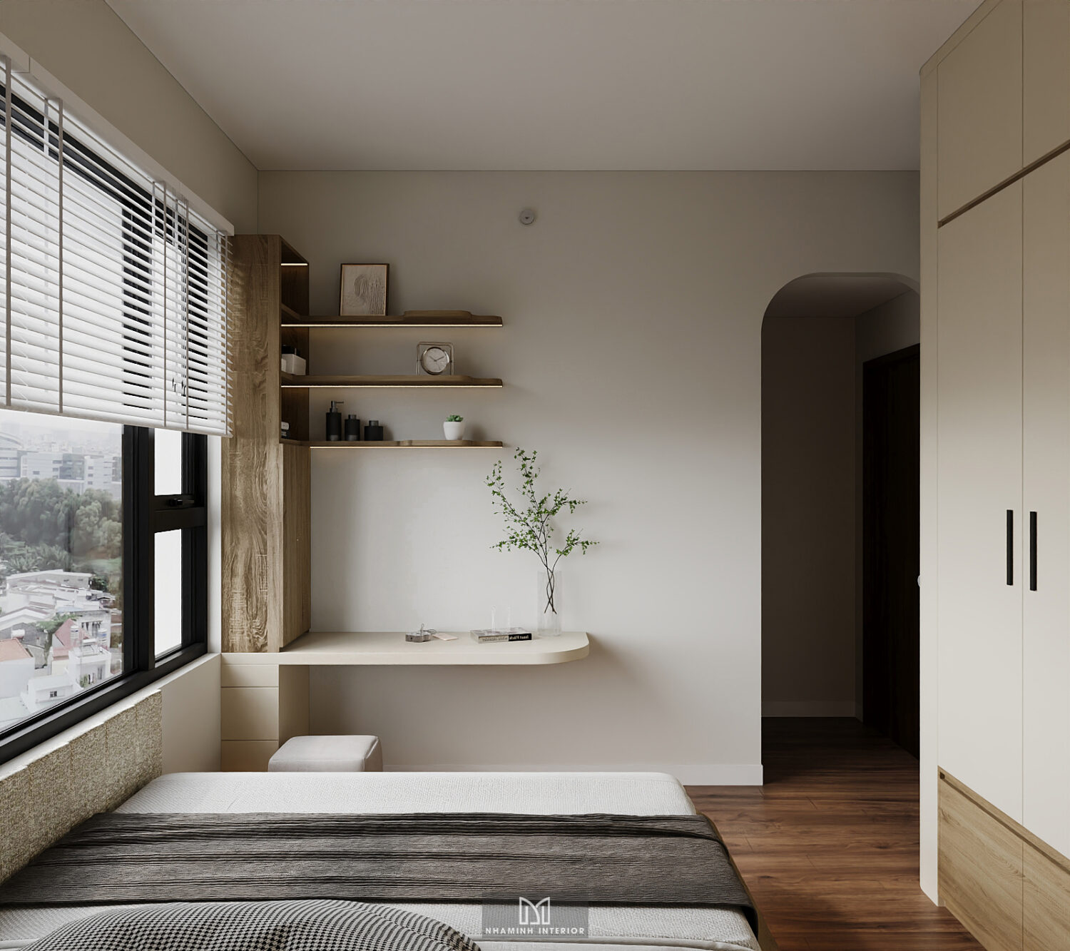 Căn hộ 2PN Picity tone be nhẹ nhàng