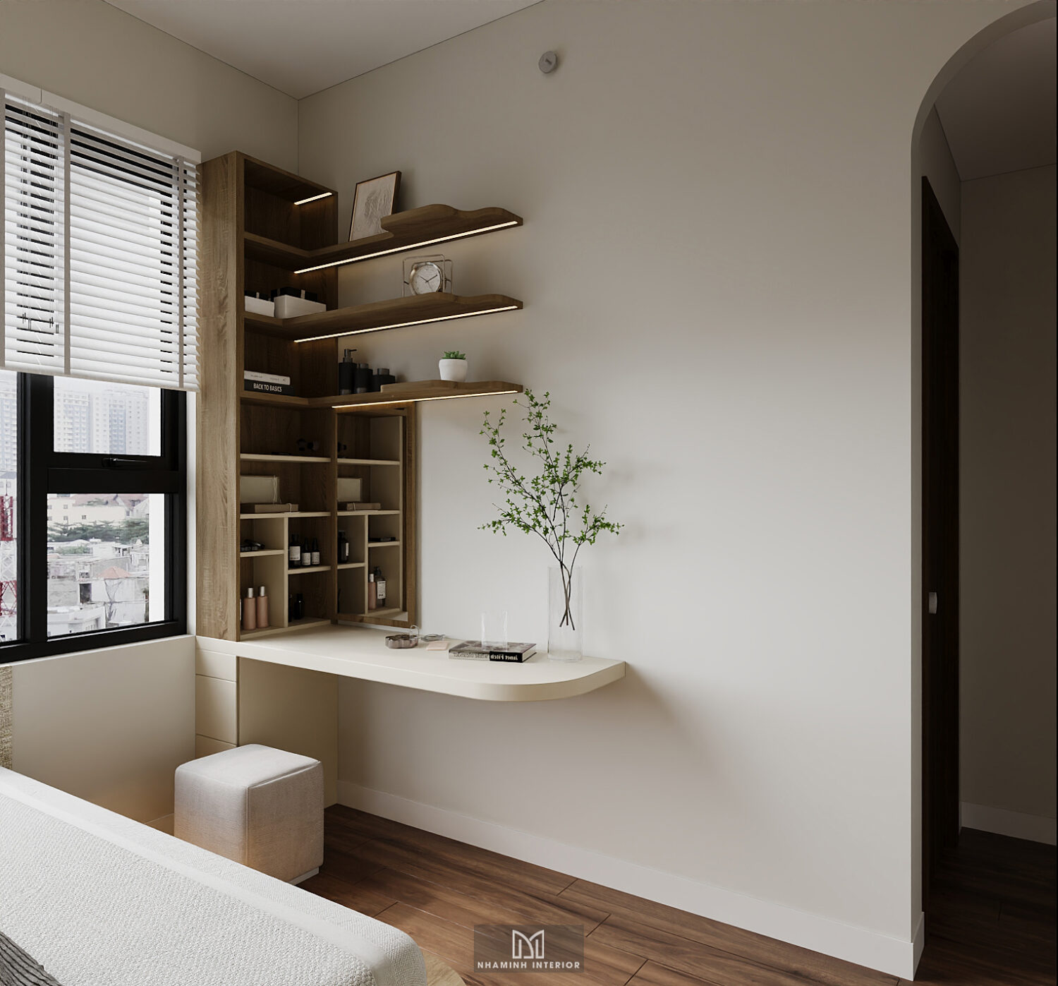 Căn hộ 2PN Picity tone be nhẹ nhàng