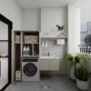Căn hộ 2PN Picity tone be nhẹ nhàng