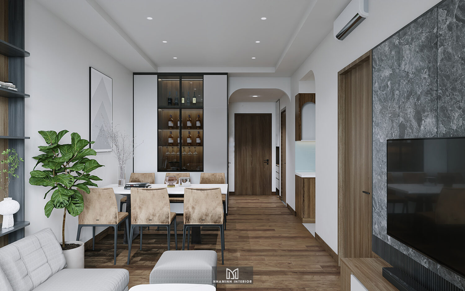 Căn hộ Akari - Sang trọng và ấm cúng