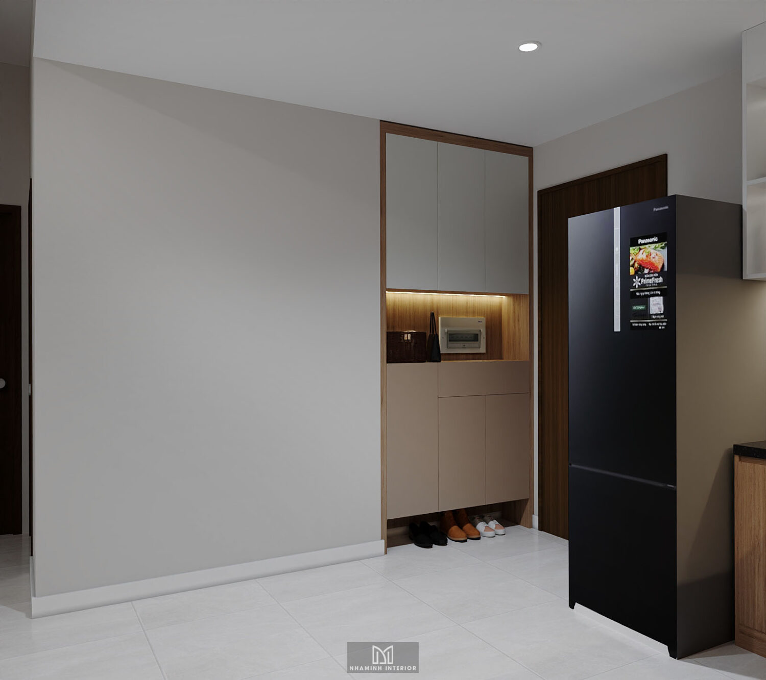 Căn hộ 2PN Picity Highpark - Tone nâu cam hài hòa dễ chịu
