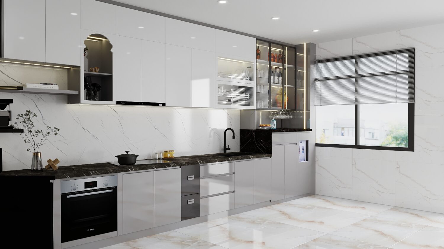 Nhà phố có tầng trệt buôn bán - Thạnh Xuân 21