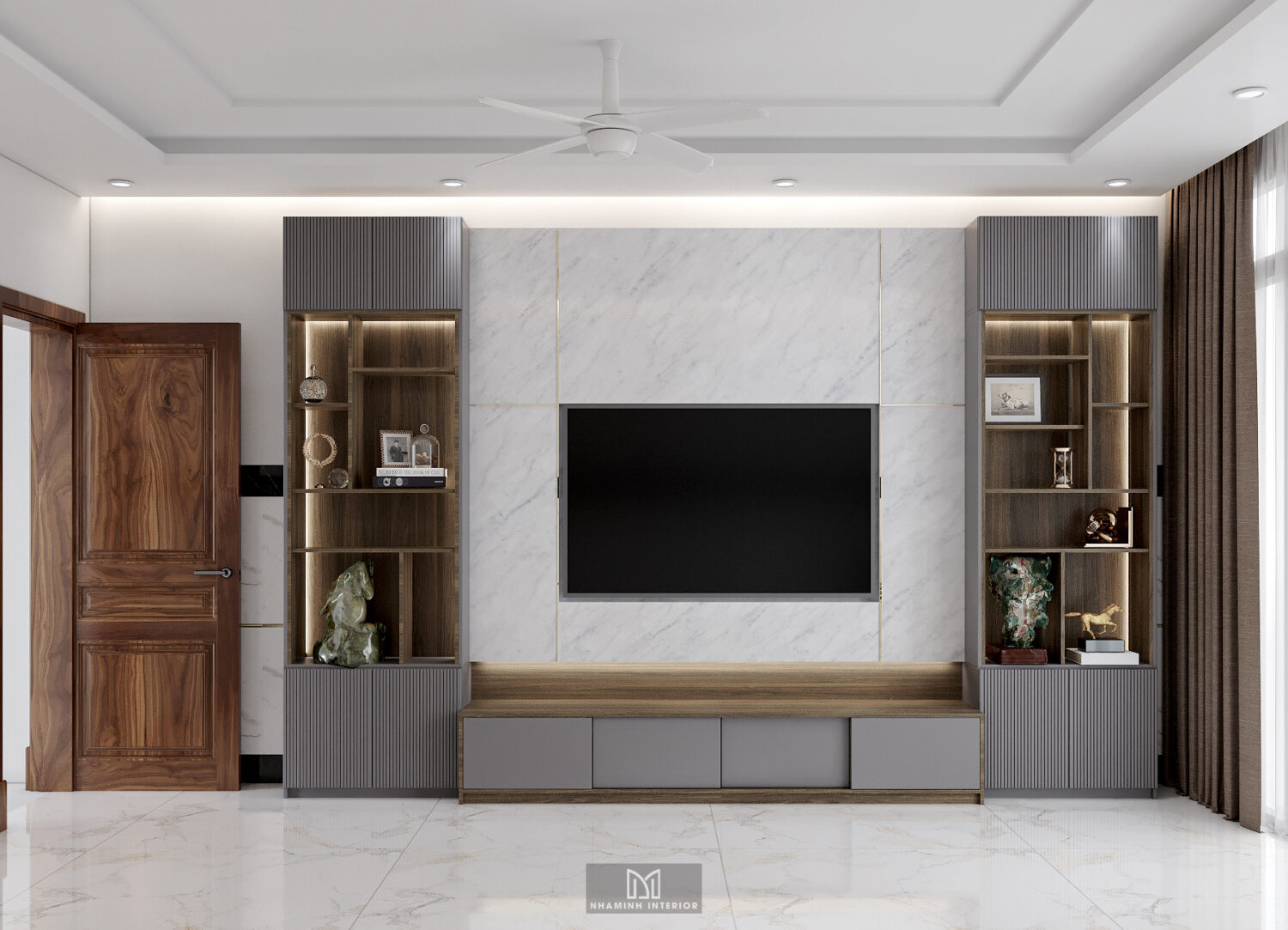 Nhà phố có tầng trệt buôn bán - Thạnh Xuân 21
