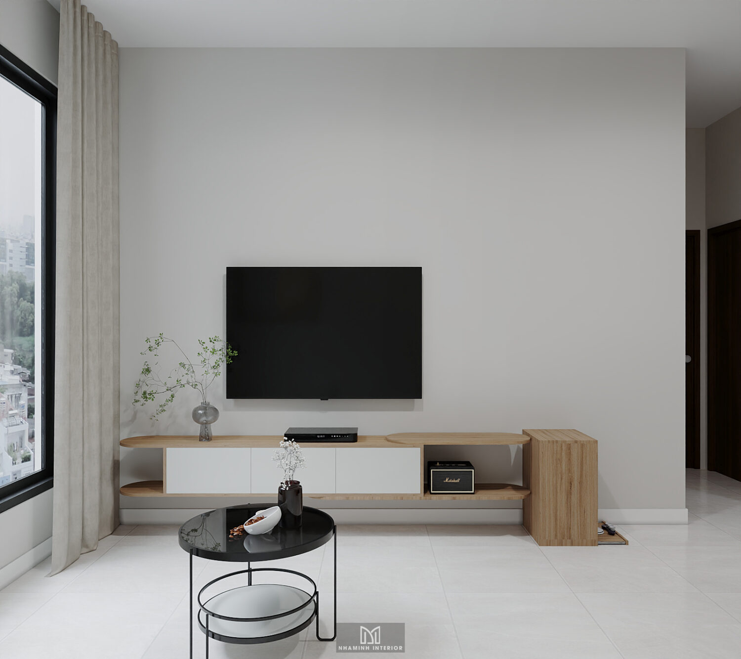 Căn hộ 2PN Picity Highpark - Tone nâu cam hài hòa dễ chịu