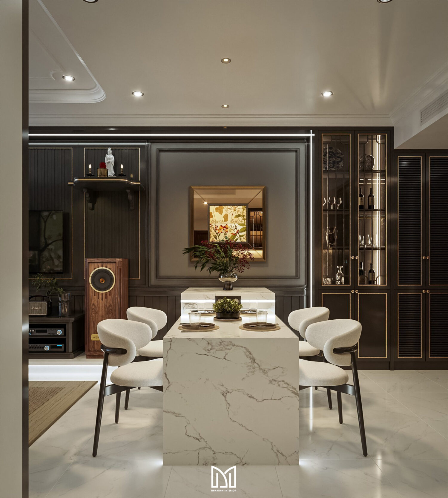 Căn hộ 3PN Picity Highpark - Style Indochine vừa gần gũi vừa sang trọng