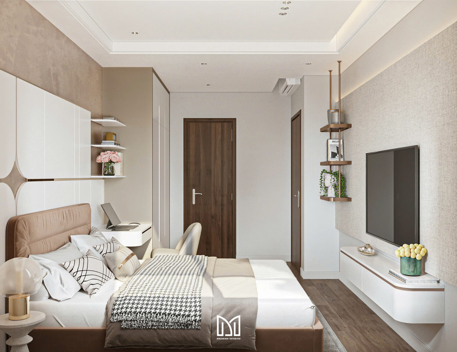 Căn hộ 2PN Privia Khang Điền - Style sang trọng và thanh lịch