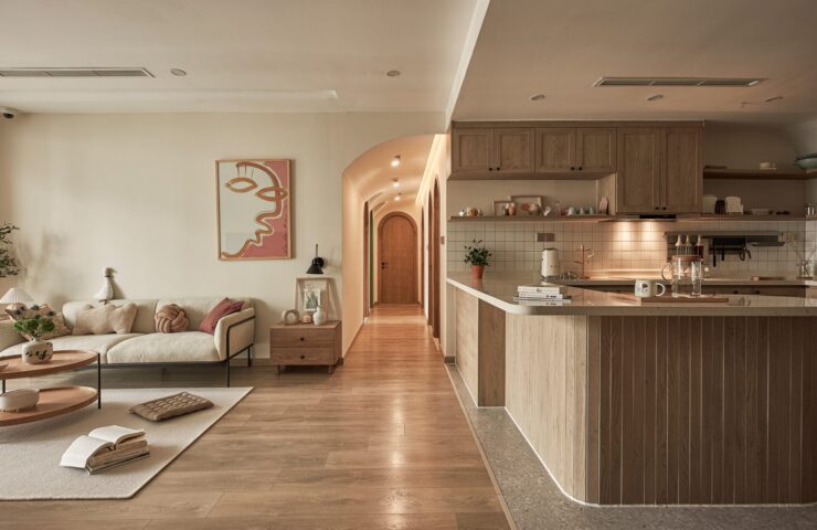 Nhà Phố Hiện Đại Với Không Gian Mở Tầng Trệt Liên Hoàn